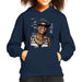 Sidney Maurer Original Portrait Of Wiz Khalifa Kid's Hooded Sweatshirt