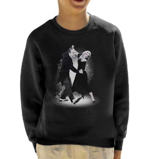 Sidney Maurer Original Portrait Of Fred Astaire Kid's Sweatshirt