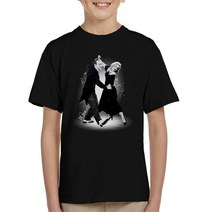 Sidney Maurer Original Portrait Of Fred Astaire Kid's T-Shirt