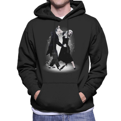 Sidney Maurer Original Portrait Of Fred Astaire Men's Hooded Sweatshirt