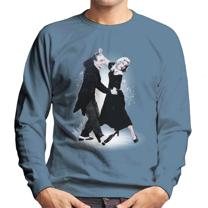 Sidney Maurer Original Portrait Of Fred Astaire Men's Sweatshirt