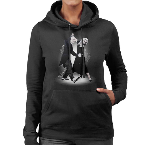 Sidney Maurer Original Portrait Of Fred Astaire Women's Hooded Sweatshirt