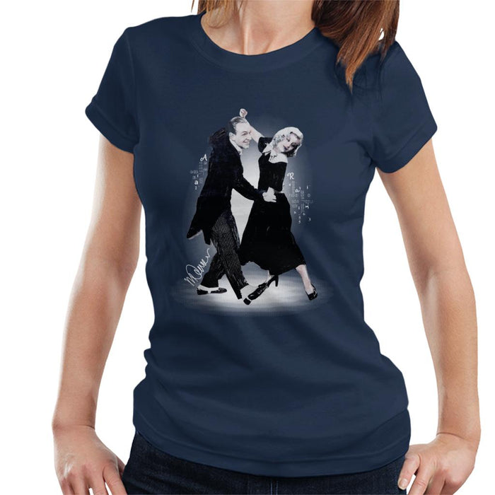 Sidney Maurer Original Portrait Of Fred Astaire Women's T-Shirt