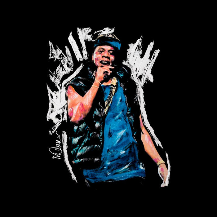 Sidney Maurer Original Portrait Of Jay Z Gilet Kid's T-Shirt