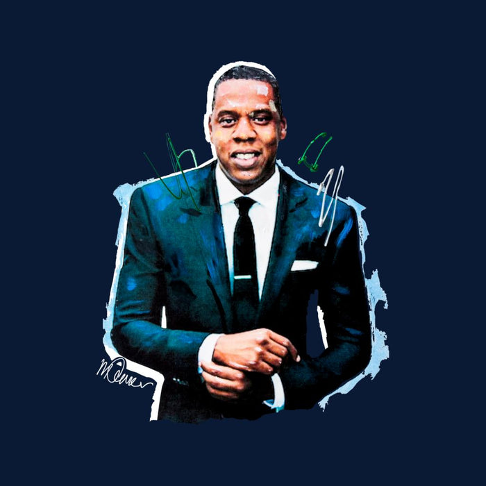 Sidney Maurer Original Portrait Of Jay Z Suit Men's Vest