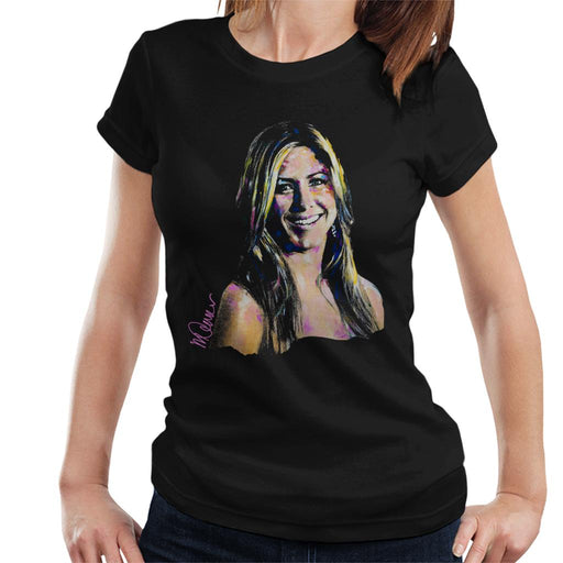 Sidney Maurer Original Portrait Of Jennifer Aniston Women's T-Shirt