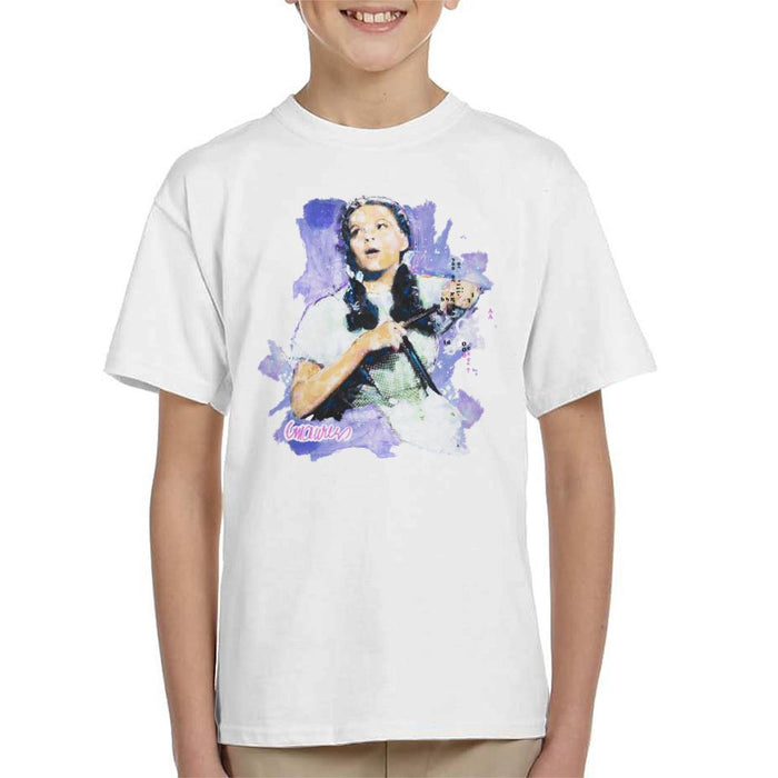 Sidney Maurer Original Portrait Of Judy Garland Wizard Of Oz Kid's T-Shirt