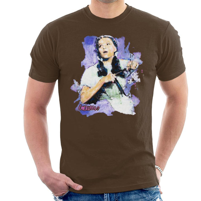 Sidney Maurer Original Portrait Of Judy Garland Wizard Of Oz Men's T-Shirt