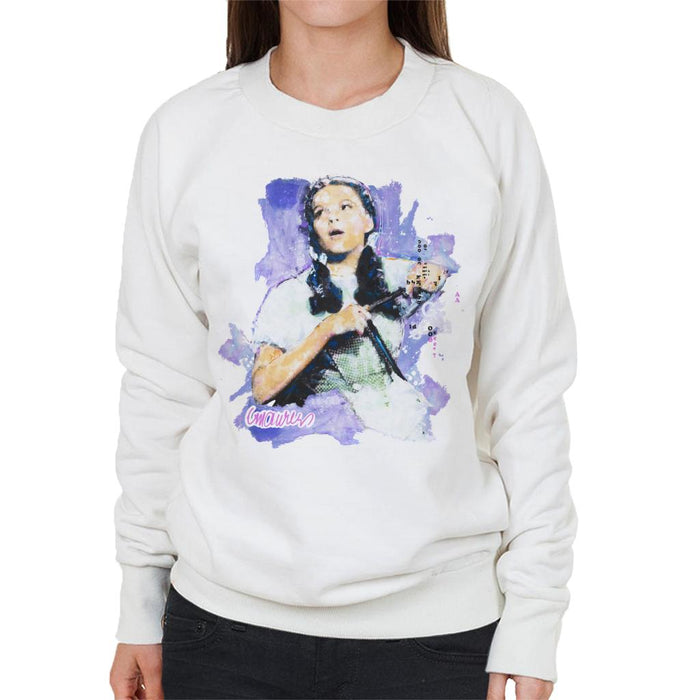 Sidney Maurer Original Portrait Of Judy Garland Wizard Of Oz Women's Sweatshirt