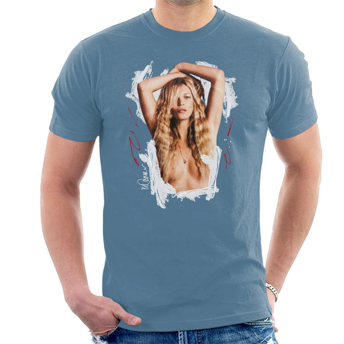 Sidney Maurer Original Portrait Of Kate Moss Topless Shoot Men's T-Shirt