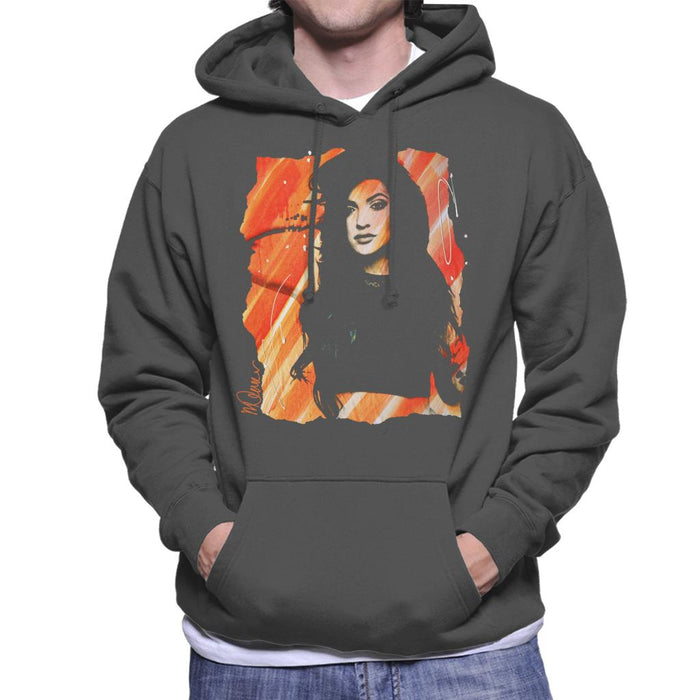 Sidney Maurer Original Portrait Of Kendall Jenner Men's Hooded Sweatshirt
