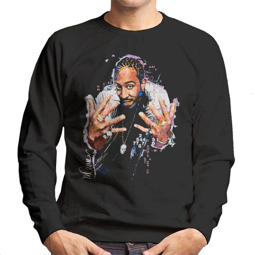 Sidney Maurer Original Portrait Of Ludacris Men's Sweatshirt
