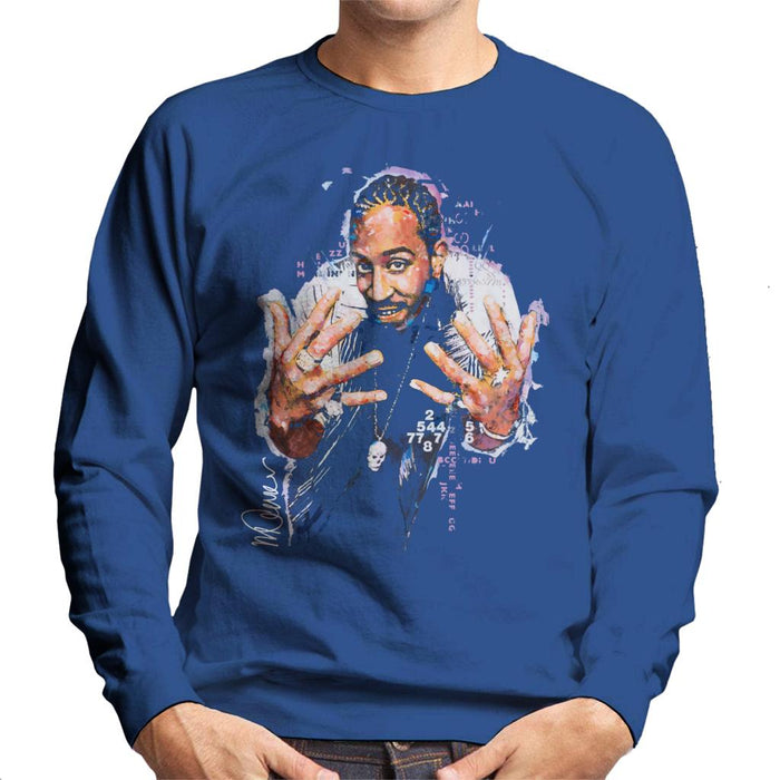 Sidney Maurer Original Portrait Of Ludacris Men's Sweatshirt