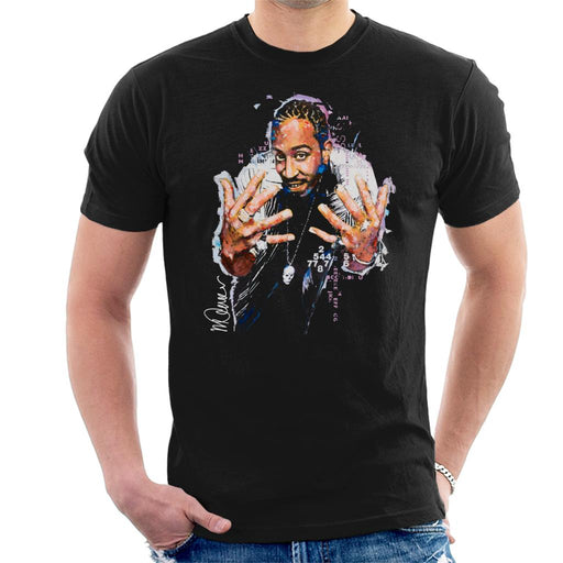 Sidney Maurer Original Portrait Of Ludacris Men's T-Shirt