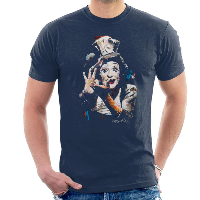 Sidney Maurer Original Portrait Of Marcel Marceau Men's T-Shirt