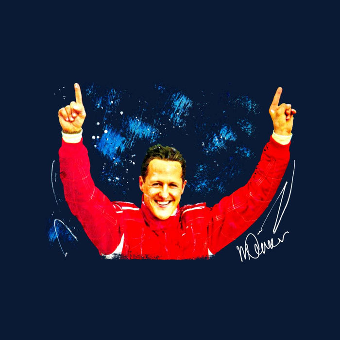 Sidney Maurer Original Portrait Of Michael Schumacher Ferrari Women's Sweatshirt
