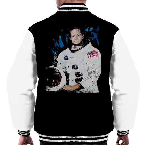 Sidney Maurer Original Portrait Of Neil Armstrong Space Suit Men's Varsity Jacket
