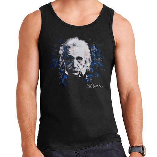 Sidney Maurer Original Portrait Of Albert Einstein E Equals MC2 Men's Vest