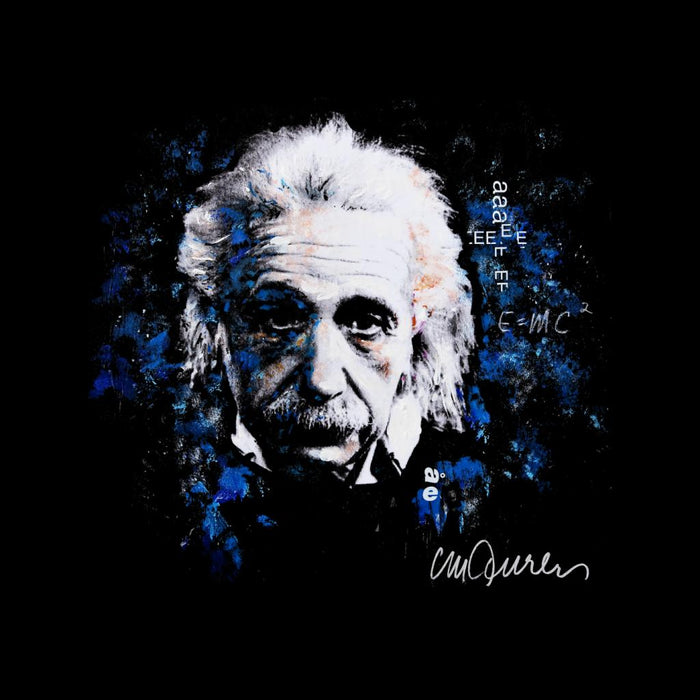 Sidney Maurer Original Portrait Of Albert Einstein E Equals MC2 Men's T-Shirt