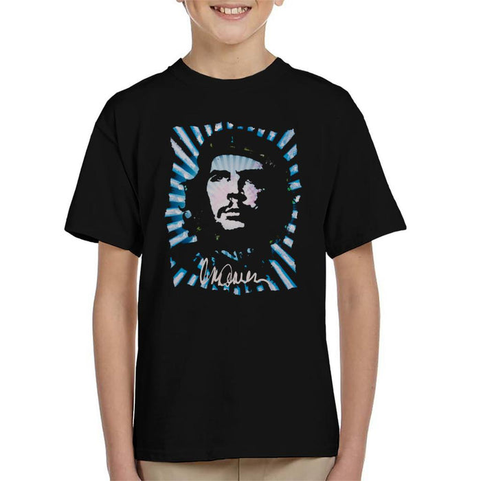 Sidney Maurer Original Portrait Of Revolutionary Che Guevara Kid's T-Shirt