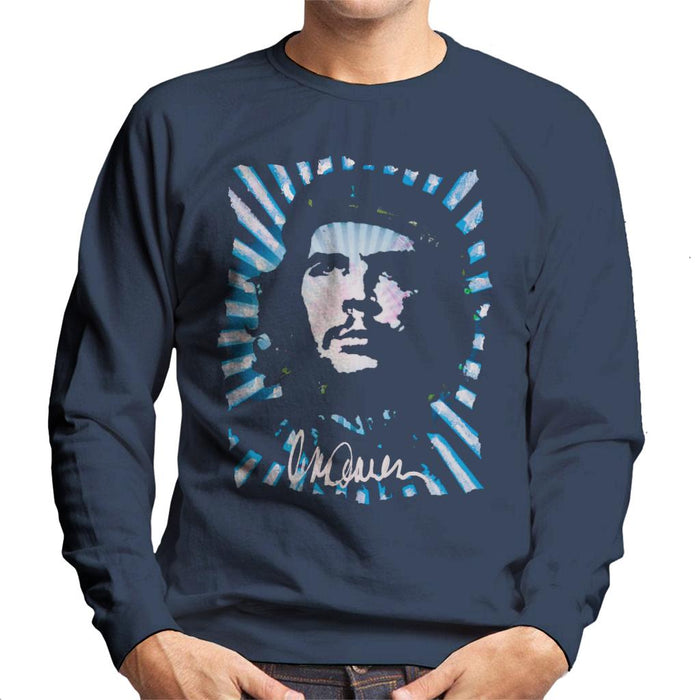 Sidney Maurer Original Portrait Of Revolutionary Che Guevara Men's Sweatshirt