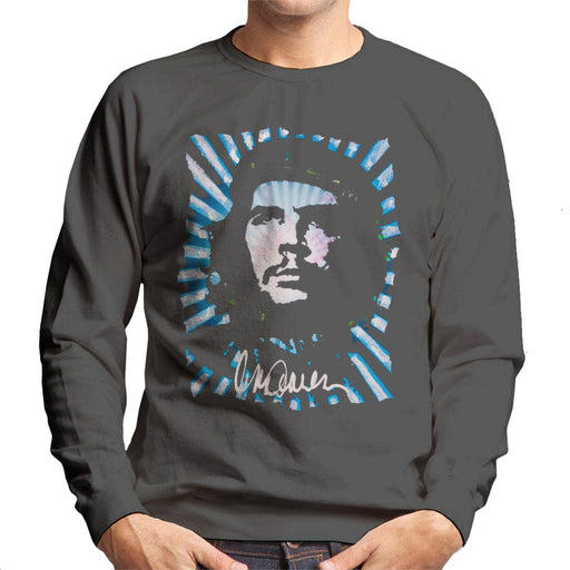 Sidney Maurer Original Portrait Of Revolutionary Che Guevara Men's Sweatshirt