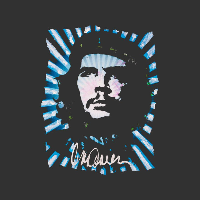 Sidney Maurer Original Portrait Of Revolutionary Che Guevara Men's Hooded Sweatshirt