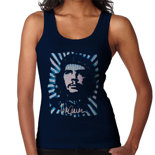 Sidney Maurer Original Portrait Of Revolutionary Che Guevara Women's Vest