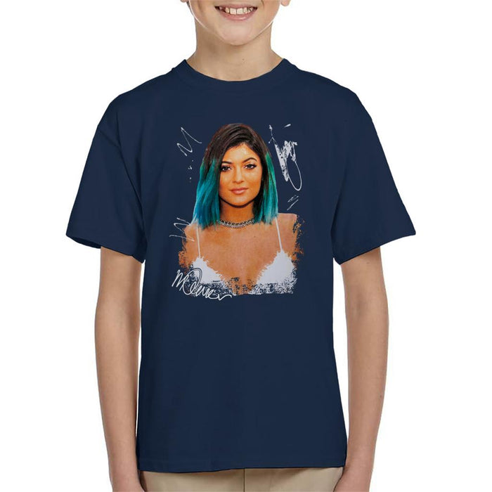 Sidney Maurer Original Portrait Of Kylie Jenner Kid's T-Shirt