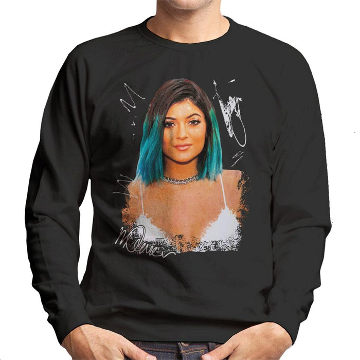 Sidney Maurer Original Portrait Of Kylie Jenner Men's Sweatshirt
