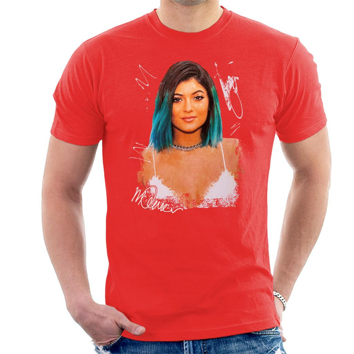 Sidney Maurer Original Portrait Of Kylie Jenner Men's T-Shirt