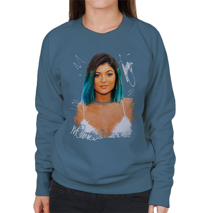 Sidney Maurer Original Portrait Of Kylie Jenner Women's Sweatshirt