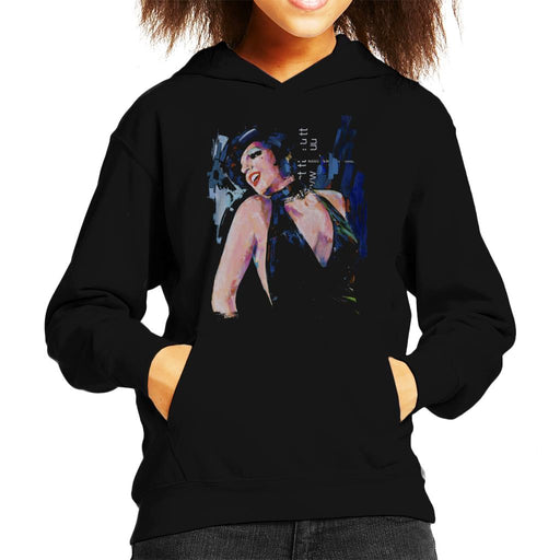 Sidney Maurer Original Portrait Of Liza Minnelli Cabaret Kid's Hooded Sweatshirt