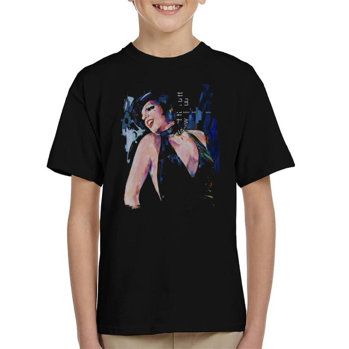 Sidney Maurer Original Portrait Of Liza Minnelli Cabaret Kid's T-Shirt