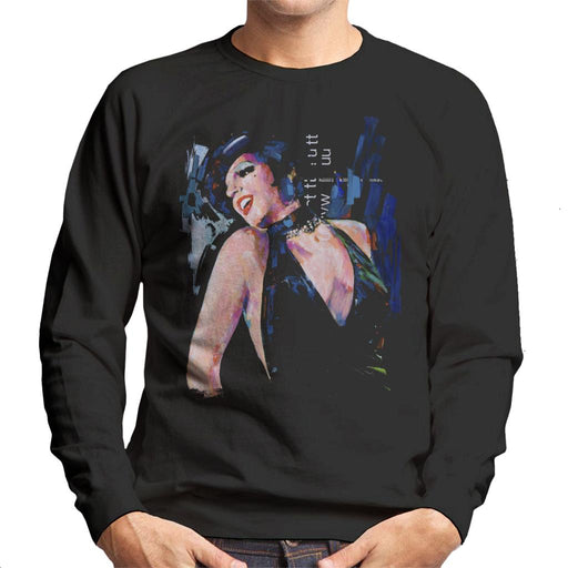 Sidney Maurer Original Portrait Of Liza Minnelli Cabaret Men's Sweatshirt
