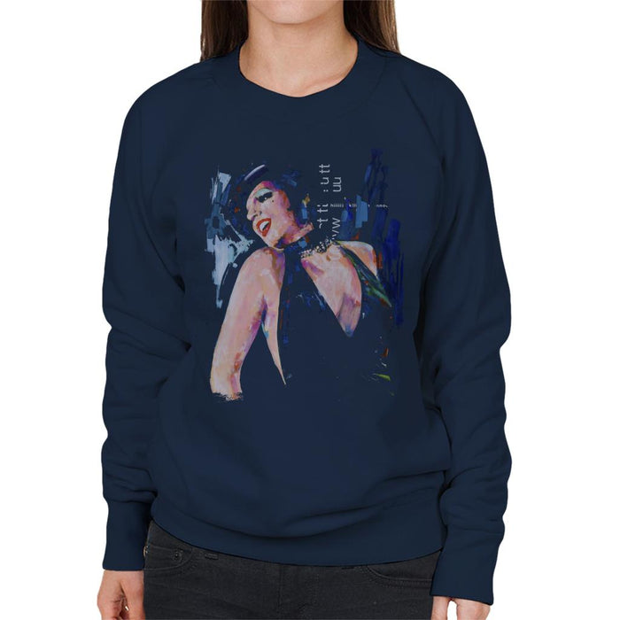 Sidney Maurer Original Portrait Of Liza Minnelli Cabaret Women's Sweatshirt