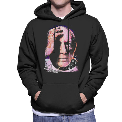 Sidney Maurer Original Portrait Of Pablo Picasso Close Up Men's Hooded Sweatshirt