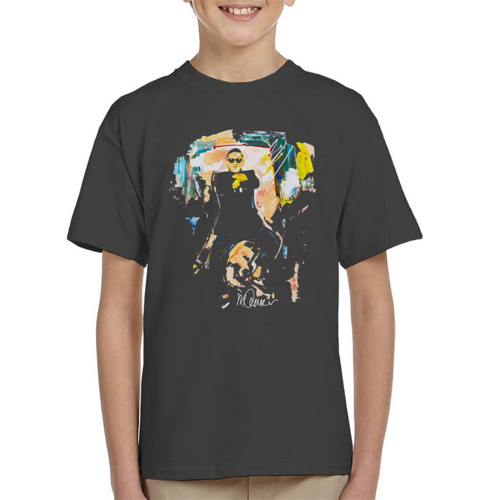 Sidney Maurer Original Portrait Of Psy Gangnam Style Kids T-Shirt