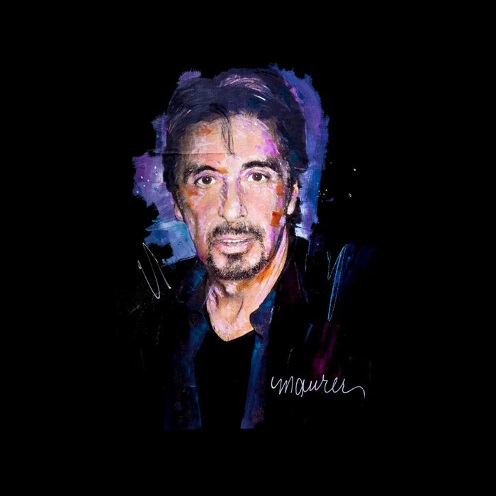 Sidney Maurer Original Portrait Of Al Pacino Goatee Kid's T-Shirt