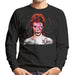 Sidney Maurer Original Portrait Of David Bowie Aladdin Sane Men's Sweatshirt