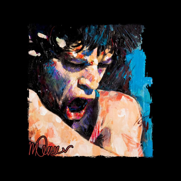 Sidney Maurer Original Portrait Of Mick Jagger Shouting Men's Vest