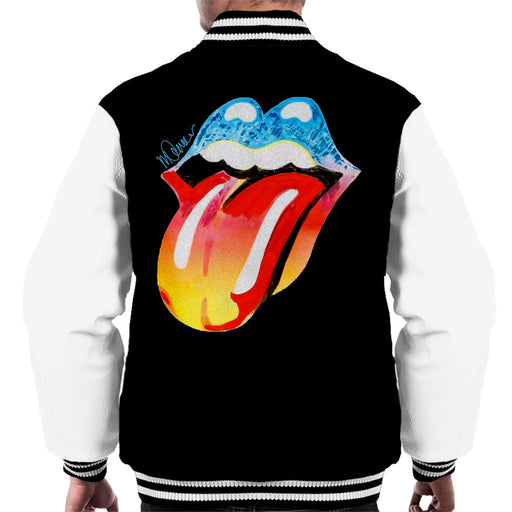 Sidney Maurer Original Portrait Of Rolling Stones Forty Licks Art Men's Varsity Jacket