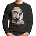 Sidney Maurer Original Portrait Of Salvador Dali Moustache Men's Sweatshirt