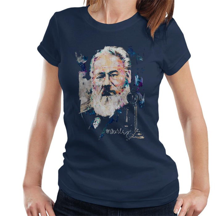 Sidney Maurer Original Portrait Of Alexander Graham Bell Women's T-Shirt