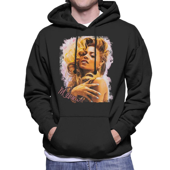 Sidney Maurer Original Portrait Of Singer Beyonce Shiny Nails Men's Hooded Sweatshirt