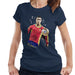 Sidney Maurer Original Portrait Of Portugal Striker Cristiano Ronaldo Women's T-Shirt