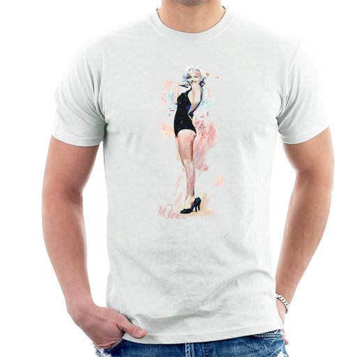 Sidney Maurer Original Portrait Of Model Marilyn Monroe Men's T-Shirt