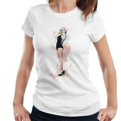 Sidney Maurer Original Portrait Of Model Marilyn Monroe Women's T-Shirt