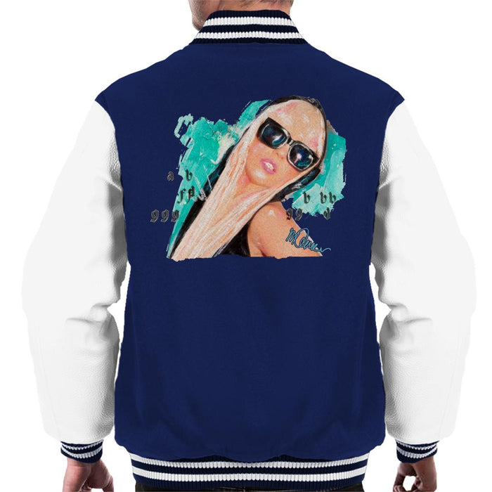 Sidney Maurer Original Portrait Of Lady Gaga Shades Men's Varsity Jacket