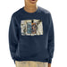 Sidney Maurer Original Portrait Of Surrealist Salvador Dali Kid's Sweatshirt